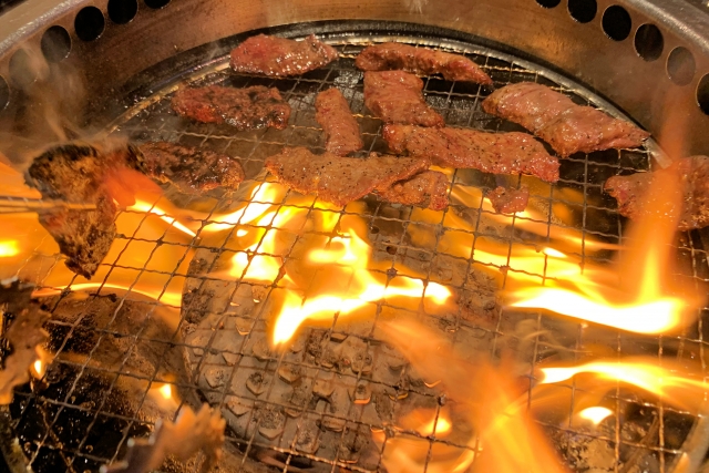 焼肉屋の風景